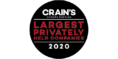 Crain's Award emblem from 2020