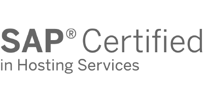 SAP Certified in Hosting Services logo