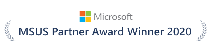 Microsoft logo with 